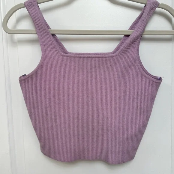 Kendall & Kylie Shrunken Ribbed Tank - Picture 1 of 4